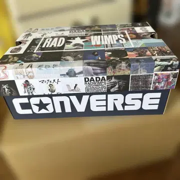 CONVERSE RADWIMPS 콜라보 스니커즈 블랙