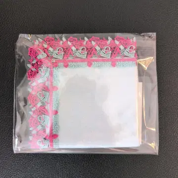 치카자와 레이스 x 25ans 타월 손수건 색스 블루