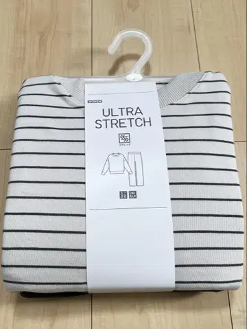 UNIQLO 울트라 스트레치 세트 라이트 그레이