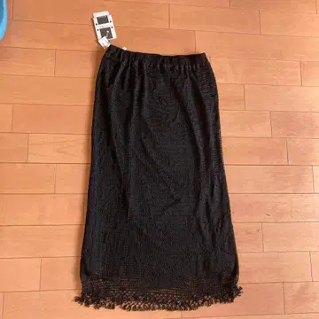 Lillian Burty 블랙 롱 스커트