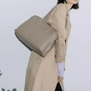 BEAURE  카우 가죽 A4 토트 심플 토트