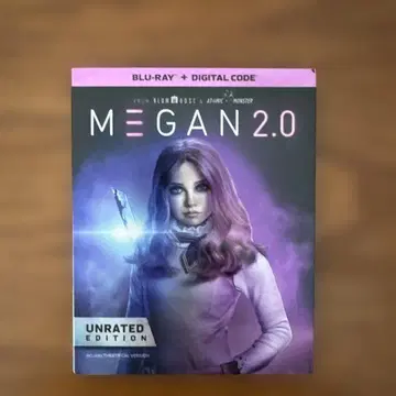 메간 2.0 Blu-ray + Digital Code
