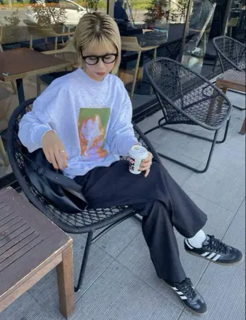 SCREEN STARS x LIFE x Kate Moss 풀오버 맨투맨