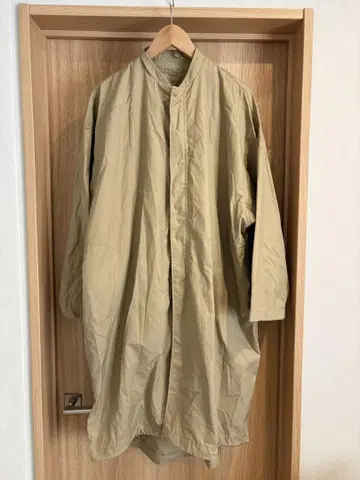 MUJI labo 발수 고밀도 직조 스탠드 칼라 코트