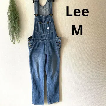 Lee 리 오버롤 살로펫 라이트 인디고 블루 스트레이트 M