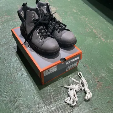단종 컬러 컨버스 안전화 27cm 그레이