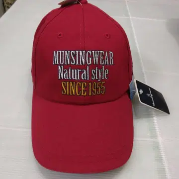 Munsingwear 빨간색 캡