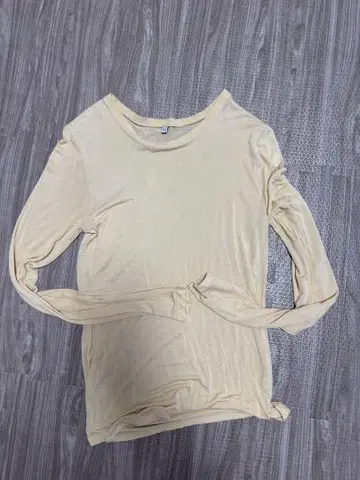 베이스 렌지 대나무 긴팔 티셔츠