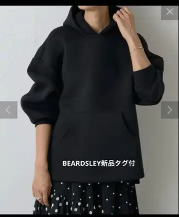 BEARDLEY 택 포함 새상품 종이상자 후드티 블랙