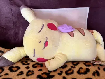 피카츄 봉제 인형 잠자는 포즈