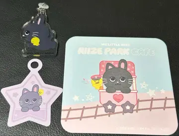RIIZE 카페 냥덕 원빈 스트로우 참 코스터