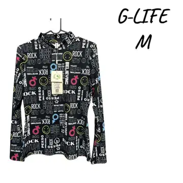 [새상품] G-LIFE 그래픽 프린트 긴팔 셔츠 M