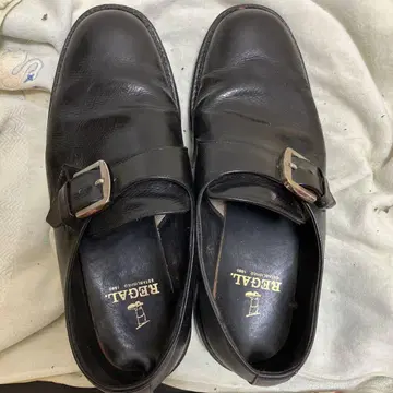 REGAL 버클 블랙 로퍼