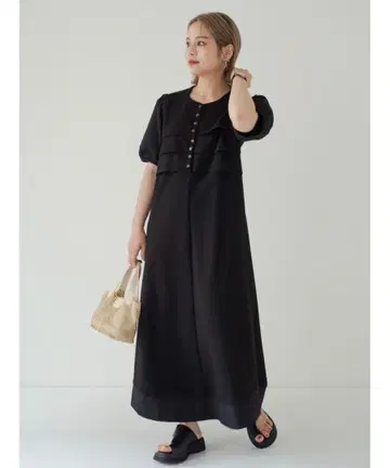 jumelle 허니콤 메쉬 원피스
