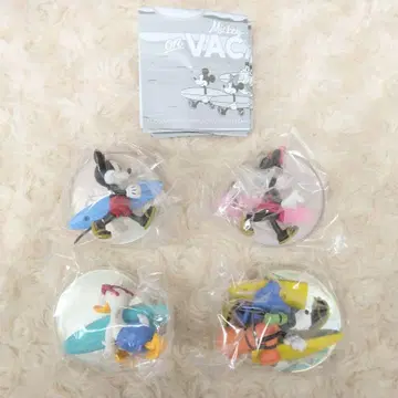 Mickey&Friends on VACATION 전 4종 풀컴프