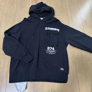 디키즈 후드티 XL 블랙