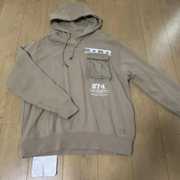 디키즈 후드티 XL 베이지