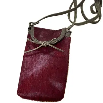 JILL STUART 버건디 숄더백