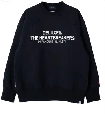 DELUXE & THE HEARTBREAKERS 맨투맨 블랙