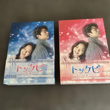 도깨비 Blu-ray BOX 2매 세트 특전 소책자 공유 DVD