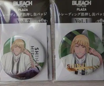 BLEACH 천년혈전편 로프트 히라코 신지 캔뱃지 세트