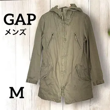 [ GAP ] 모즈 코트 M 허리 개더 밀리터리 자켓 남성용