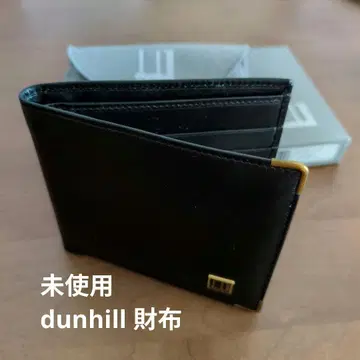 dunhill 가죽 지갑 블랙 미사용