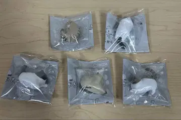 화난 고양이쨩 피규어 세트.