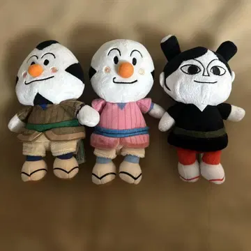 호빵맨 봉제 인형 오무스비맨 코무스비맨 텟카노마키짱