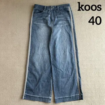 쿨레어 Koos 와이드 데님 팬츠 사이즈 40