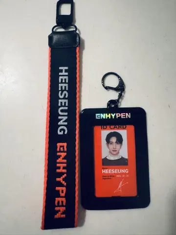 ENHYPEN HEESEUNG ID 카드 & 스트랩