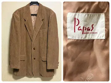Papas 파파스 호두 단추 코듀로이 테일러드 자켓 L