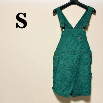 SHEIN [ S 사이즈 ] 그린 숏 오버롤 살로펫 여성용
