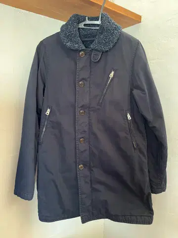 OMNIGOD 롱 덱 자켓 덱 코트