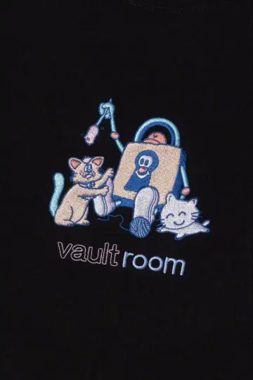 vaultroom x nqrse TEE / BLACK M 사이즈