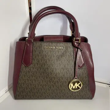 K2510-2024 새상품급 MICHAEL KORS 핸드백 버건디