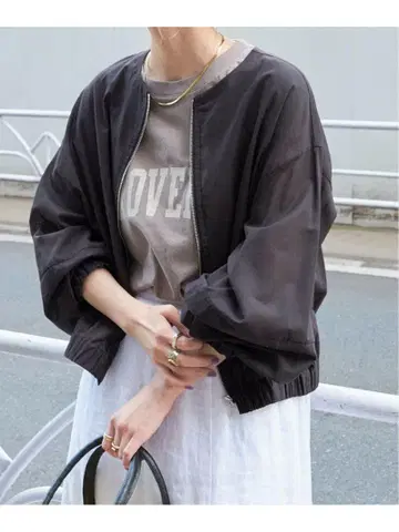 시어 코튼 자켓