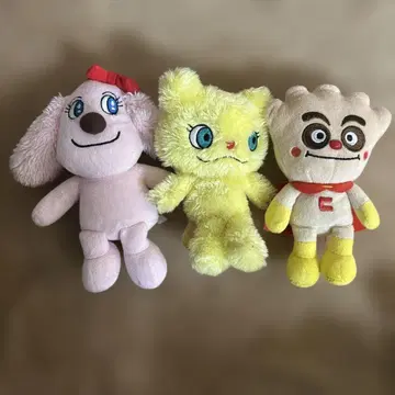 호빵맨 봉제 인형 레어 치즈쨩 케무리이누 크림팬더쨩