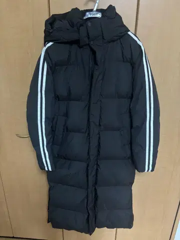 롱 다운 자켓 페디인 한국 블랙