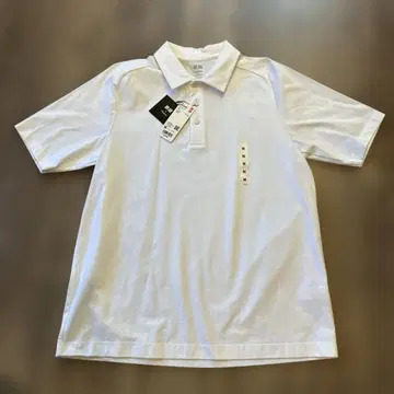 새상품 Theory x UNIQLO 에어리즘 슬림핏 피케 셔츠 M