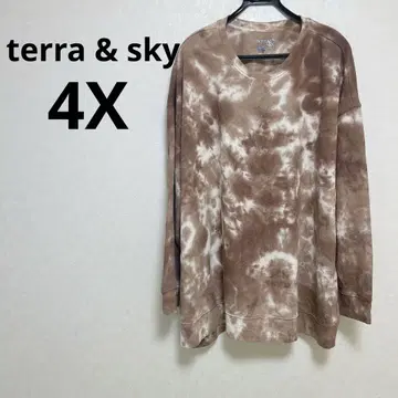 terra & sky [ 4X ] 타이다이 패턴 트레이닝복