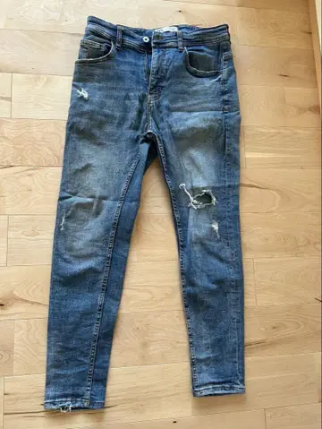 ZARA 남성용 스키니 데님 청바지
