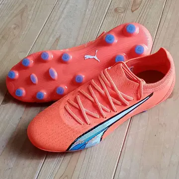 Puma 스파이크 슈즈 오렌지 24cm