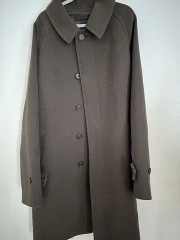 UNIQLO 브라운 스텐카라 코트