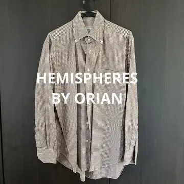 HEMISPHERES BY ORIAN 긴팔 체크 셔츠