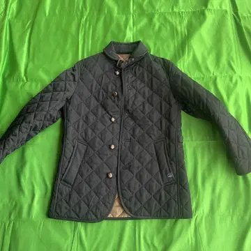 GLOSTER 네이비 퀼팅 자켓