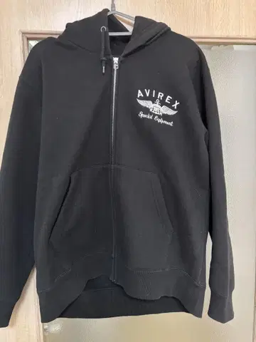 AVIREX 지퍼 후드티