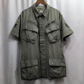69년 제조 60s U.S.ARMY 정글 퍼티그 자켓 반팔 M