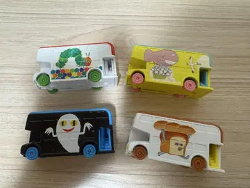 캐릭터 패턴 미니카 4대 세트