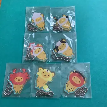 큥이 아크릴 키링 7개 세트